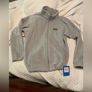 Columbia zip up fleece jacket. NWT